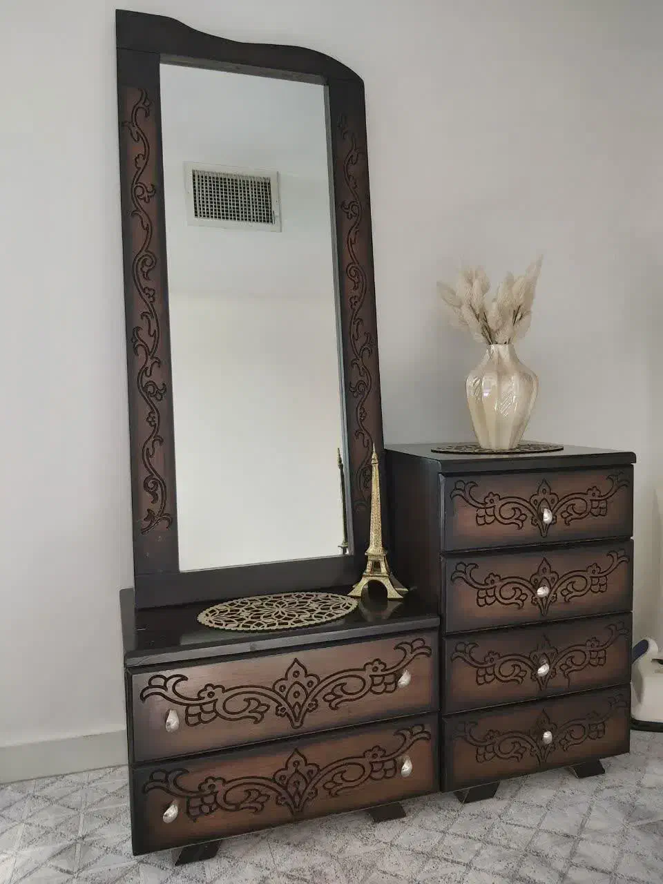 سرویس خواب دو نفره|تخت و سرویس خواب|ری, هاشمآباد|دیوار