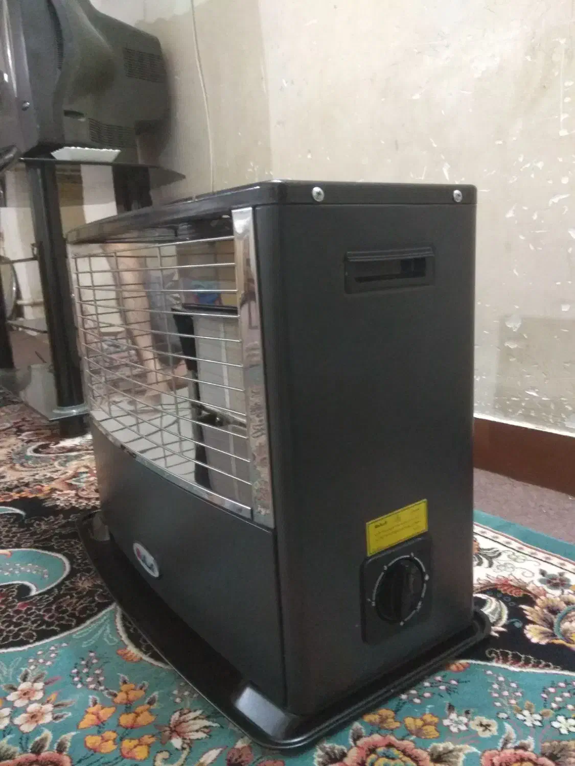 بخاری بدون دودکش آبسال در حد نو|بخاری، هیتر، شومینه|شوشتر, |دیوار