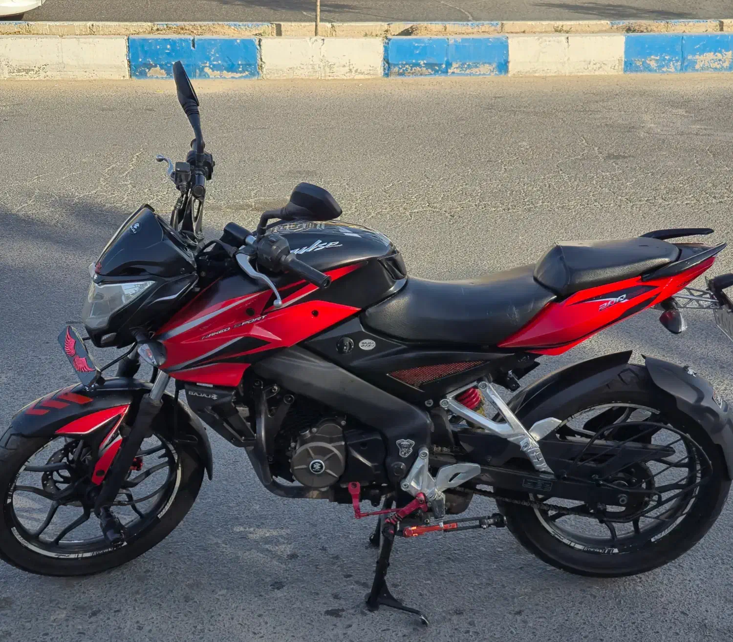 Ns150 ان اس ۱۵۰ مدل ۹۵|موتورسیکلت|نسیم‌شهر, |دیوار