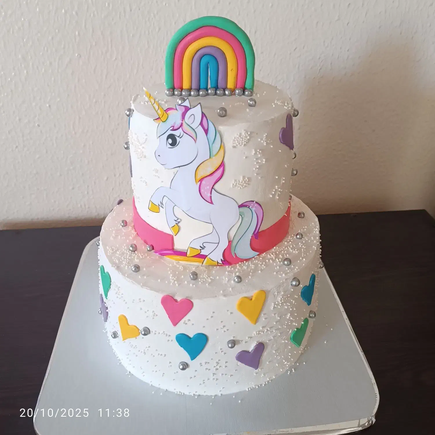 کیک تولد خونگی|خوردنی و آشامیدنی|شاهین‌شهر, خانه کارگر|دیوار