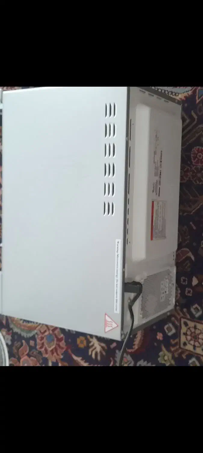 ماکروویو ویرپول 42 لیتری لمسی رنگ نقره|اجاق گاز و لوازم برقی پختوپز|مراغه, |دیوار