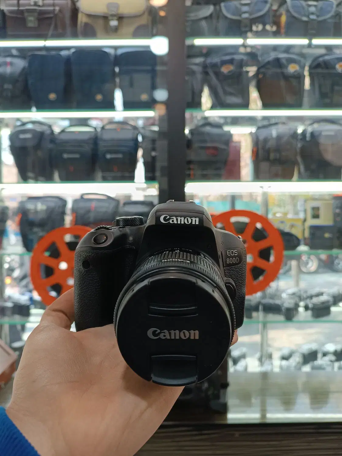 800D canon 18-55 stm|دوربین عکاسی و فیلم‌برداری|تهران, پامنار|دیوار