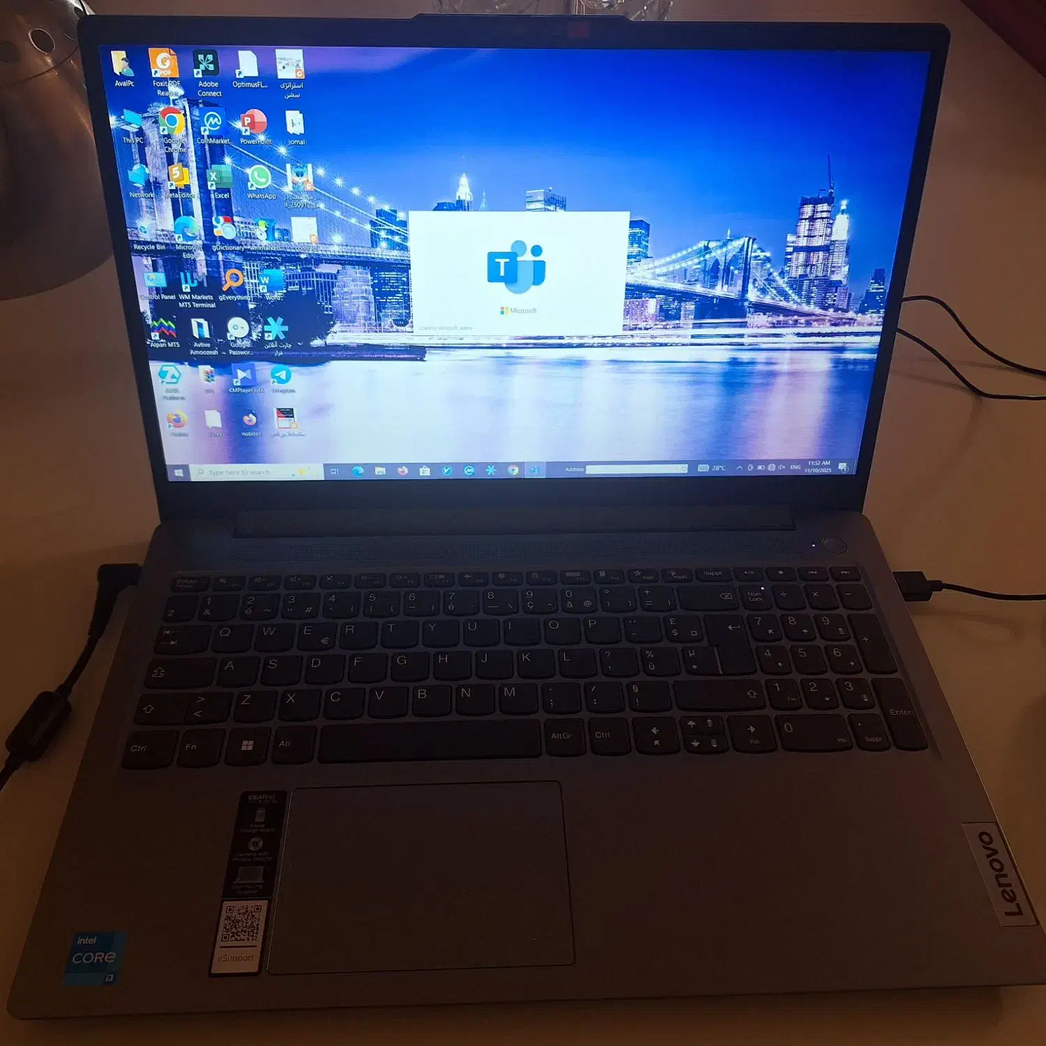 لپ تاپ  lenovo  core i3 نسل ۱۳|رایانه همراه|کرج, حسن آباد|دیوار