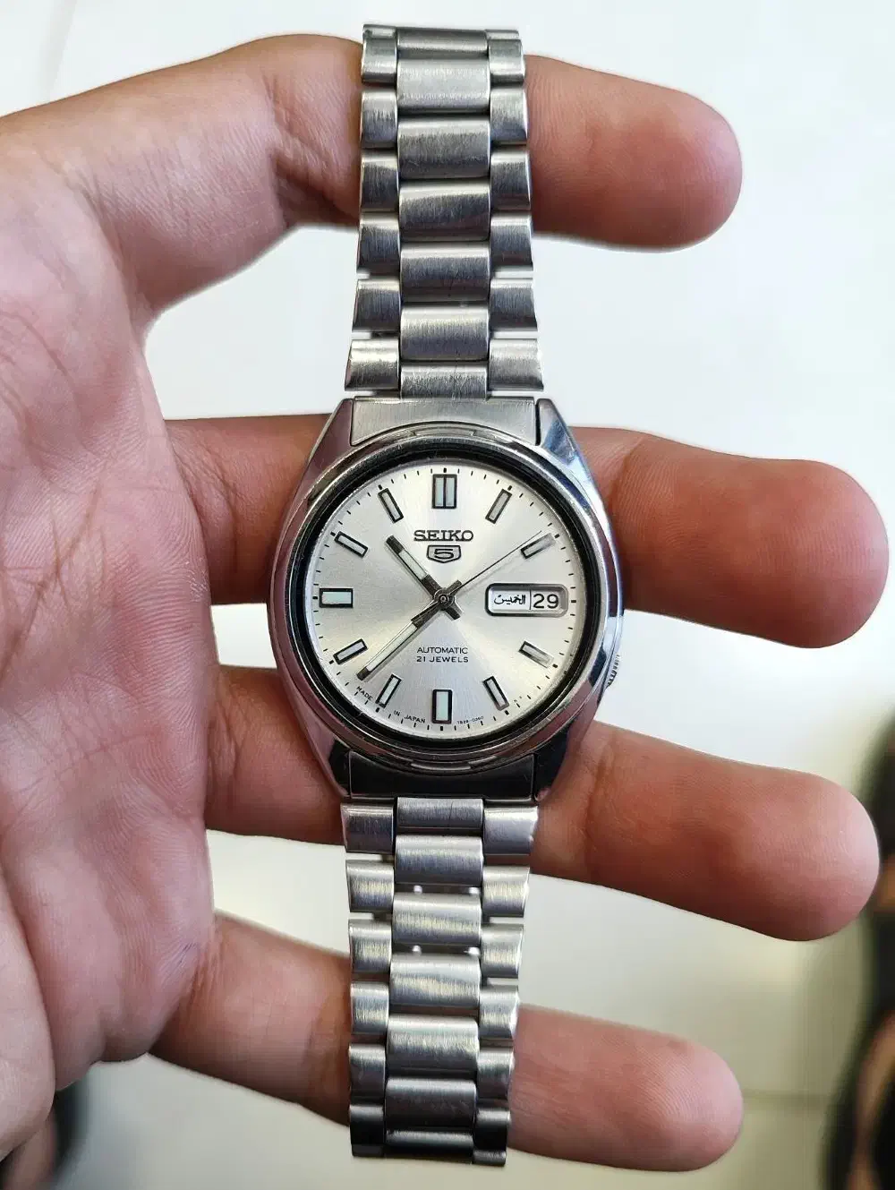 ساعت سیکو ۵ اوتومات شبنمادار،کم کارکرد،تمام فابریک|ساعت|اردبیل, |دیوار