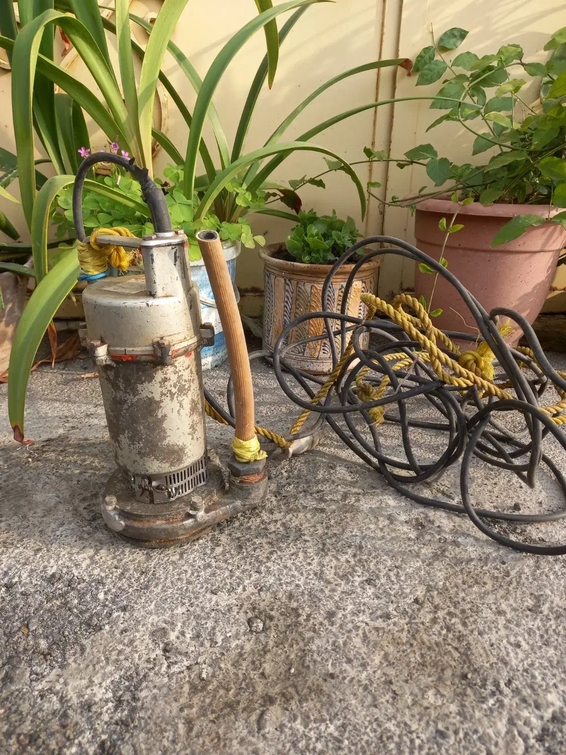 پمپ کف کش سالم خیلی کم کارکرد|سایر لوازم برقی|رشت, انصاری|دیوار