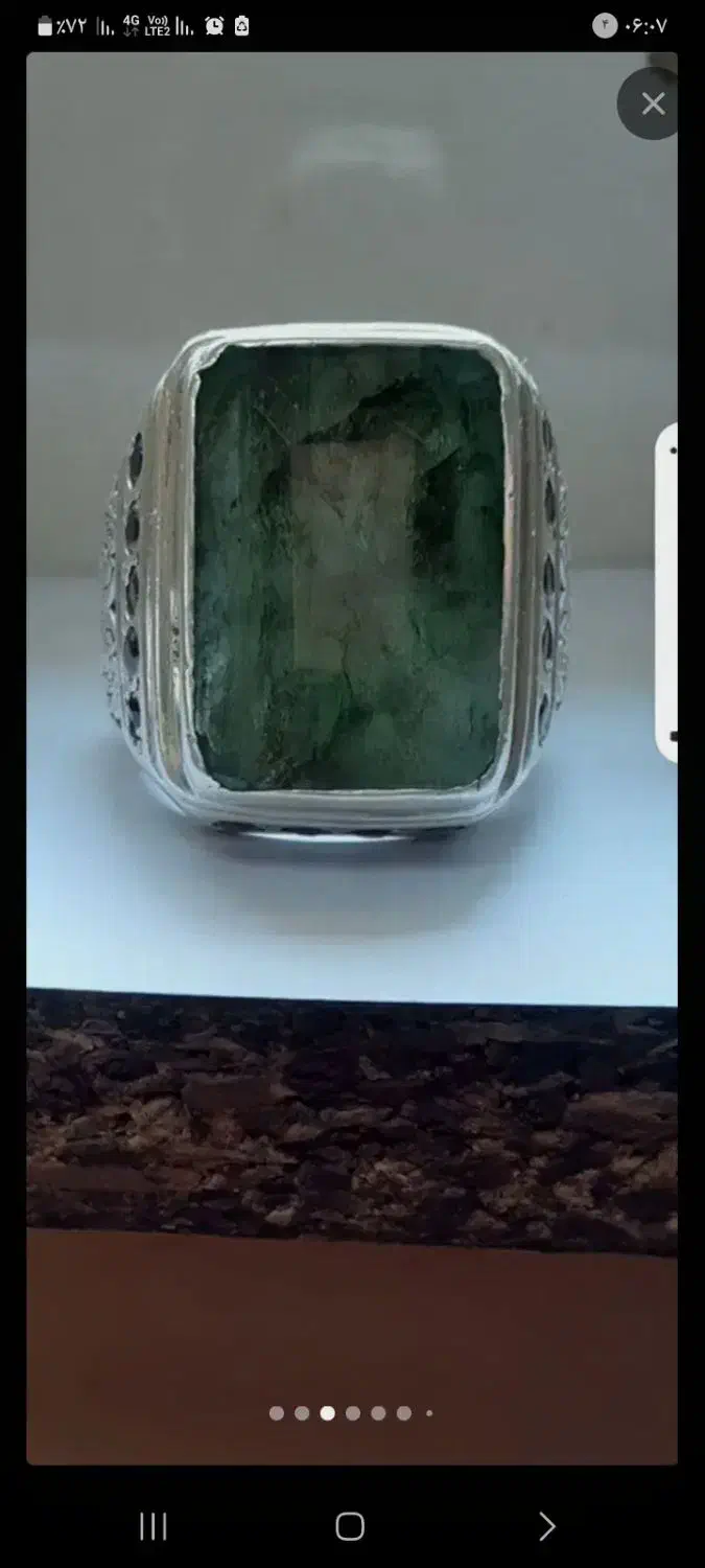 انگشتر زمرد سنگین|جواهرات|تهران, هلال احمر|دیوار
