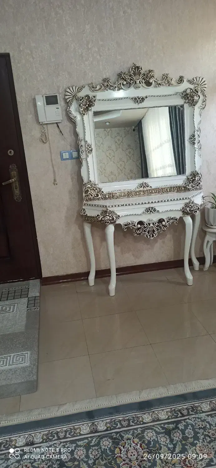 آینه کنسول|بوفه، ویترین، کنسول|اهواز, شریعتی جنوبی|دیوار
