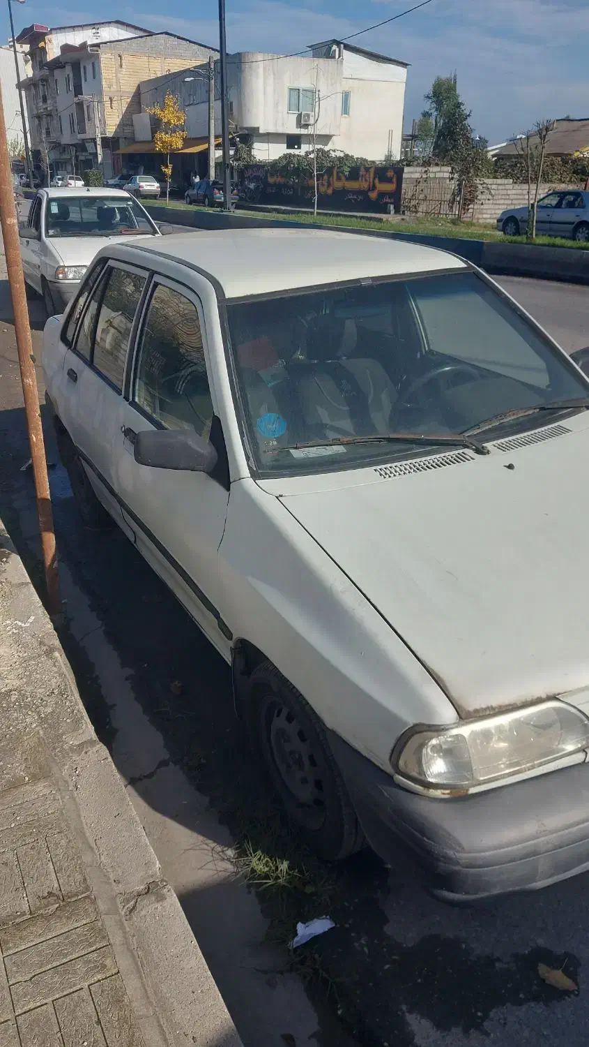 پراید ۷۸ سفید|خودرو سواری و وانت|نشتارود, |دیوار