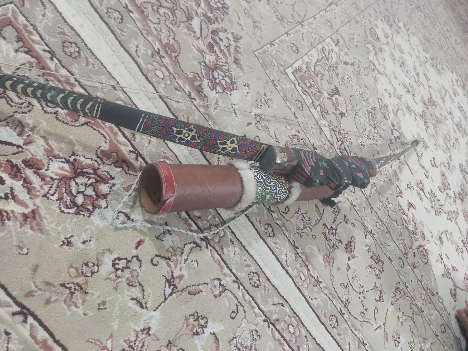 تیروکمان چوب گردو|تجهیزات ورزشی|سنندج, |دیوار