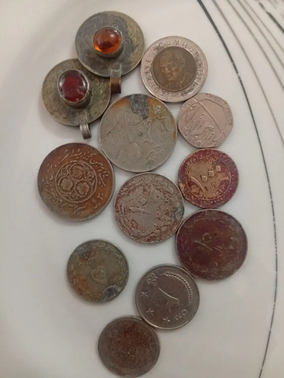 سکه های قدیمی|کلکسیون سکه، تمبر، اسکناس|بجنورد, |دیوار