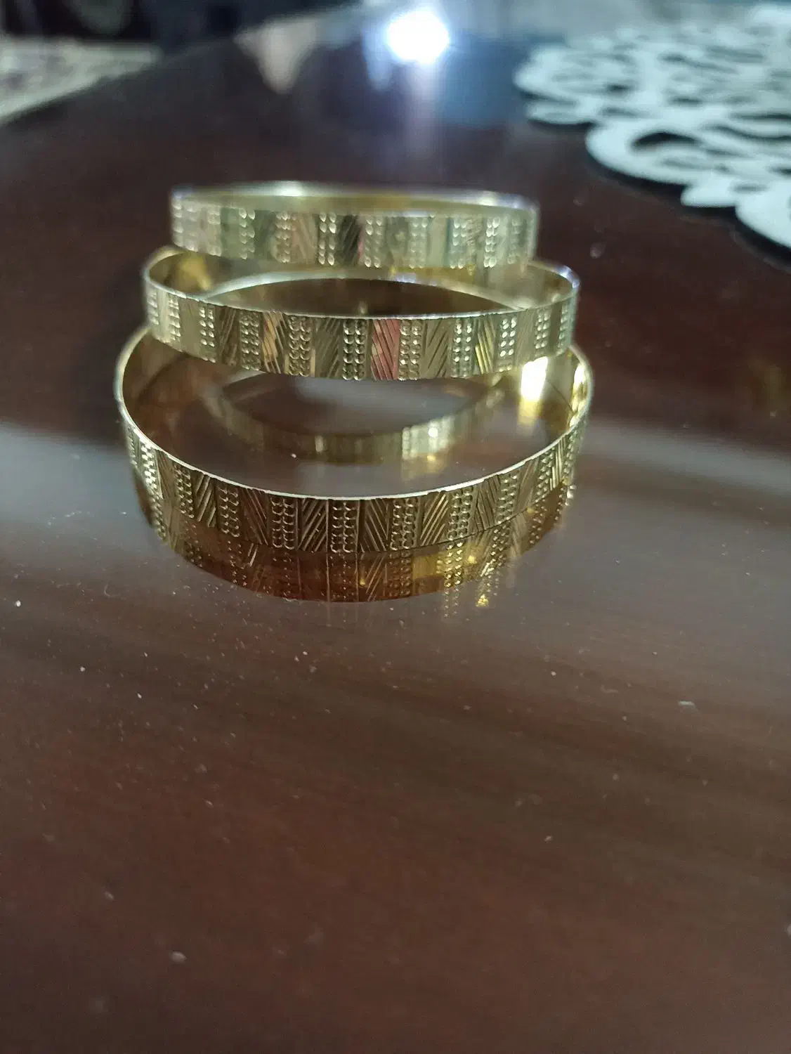 سه عدد النگوی نقره|جواهرات|زاهدان, |دیوار