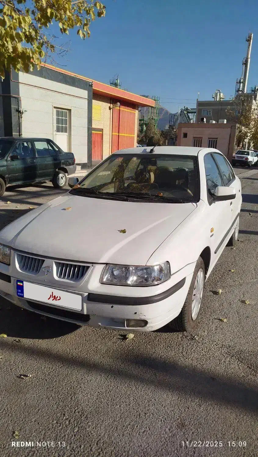 سمند ef7 دوگانه با برگه تشخیص رنگ معاوضه با گوسفند|خودرو سواری و وانت|اراک, |دیوار