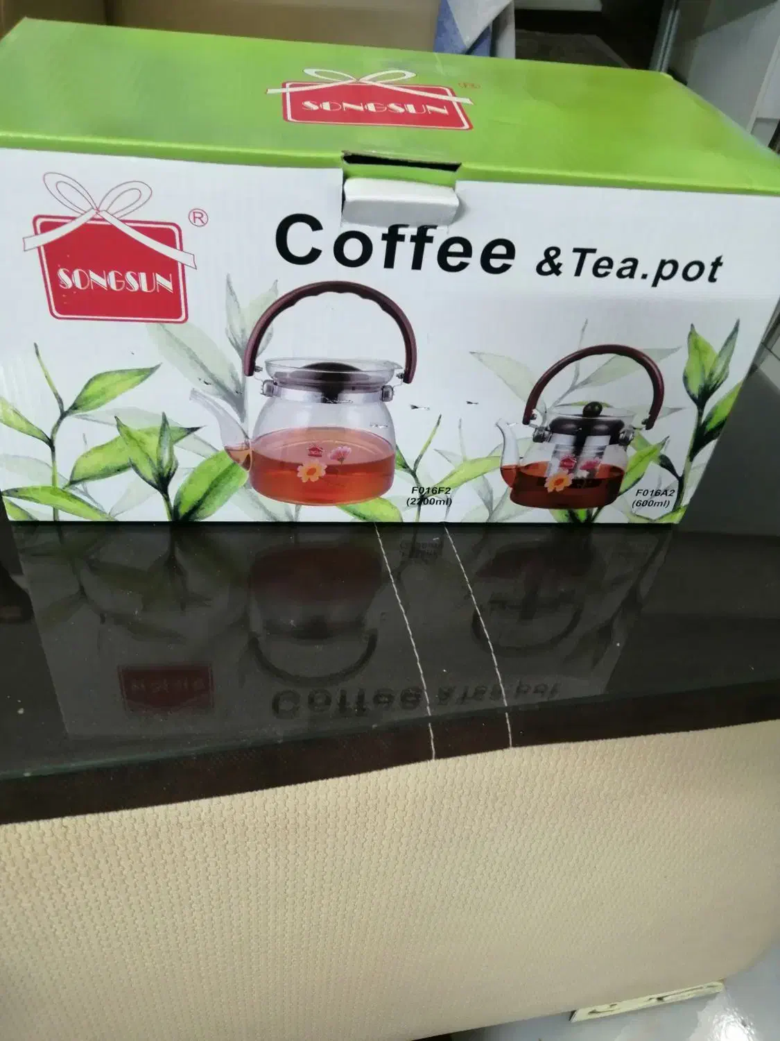 ست کتری و قوری شیشه ای|قوری، کتری، قهوه‌ساز دستی|اصفهان, شاهزید|دیوار