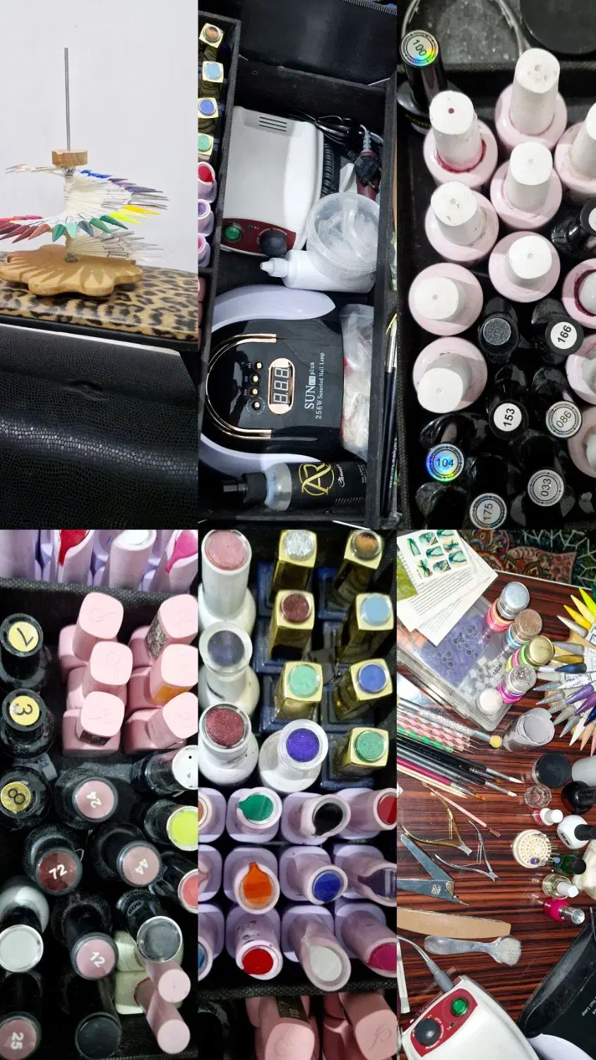 وسایل کاشت ناخن|آرایشگاه و سالن‌های زیبایی|قدس, شهر‌قدس|دیوار