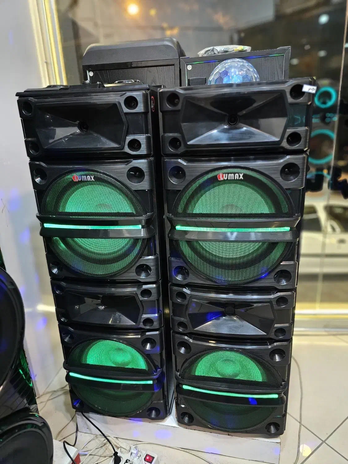 اسپیکر باند سیستم صوتی لومکس درحدنو کاملا سالم|سیستم صوتی خانگی|تبریز, |دیوار