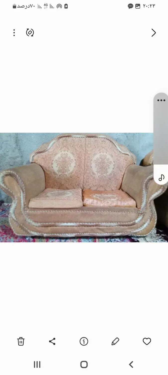 مبل هفت نفره|مبلمان خانگی و میز عسلی|بندر گناوه, |دیوار