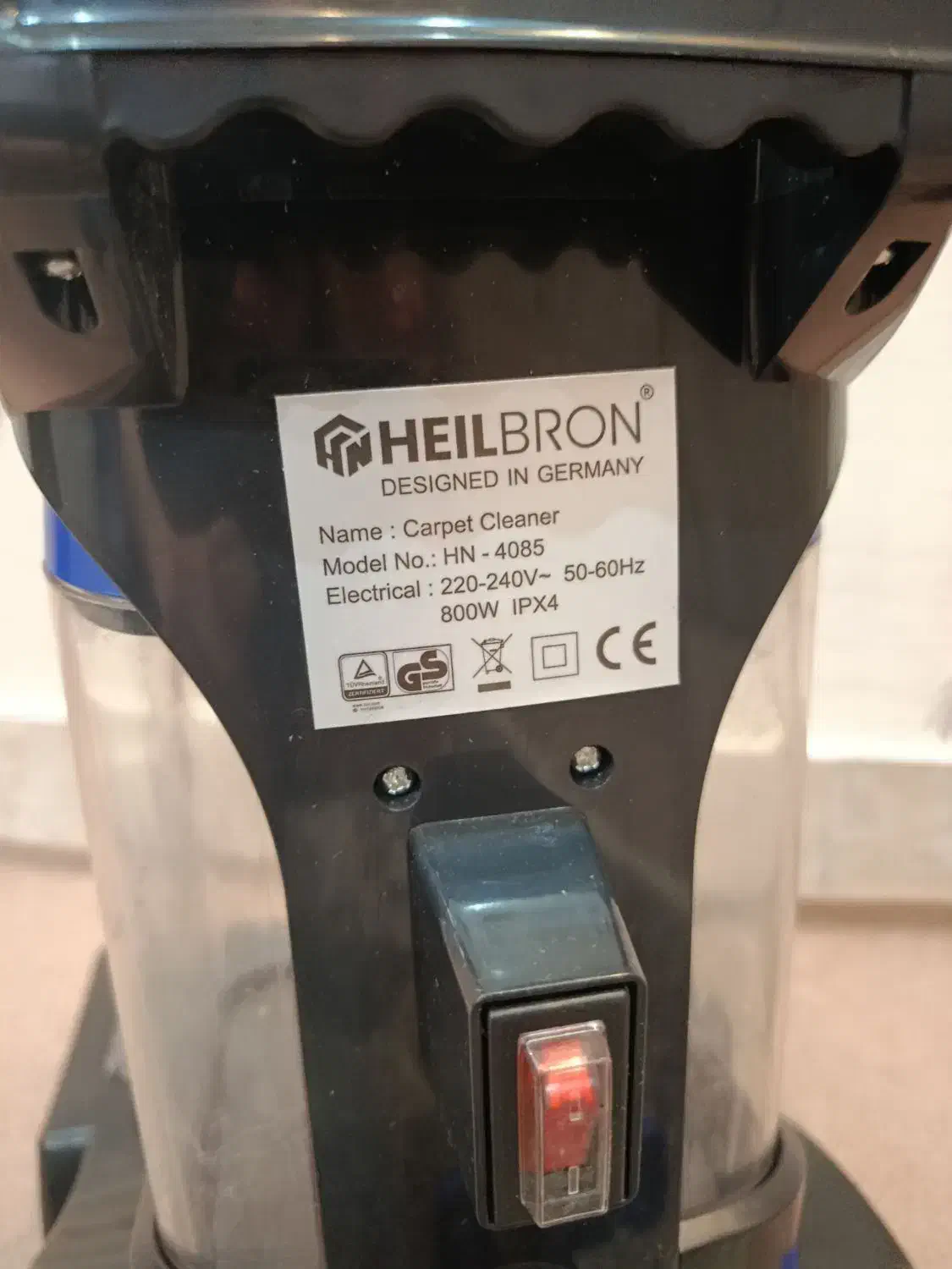 فرششوی و مبلشوی هیلبرون مدل HN - 4085|جاروبرقی، جارو شارژی، بخارشو|گنبد کاووس, |دیوار