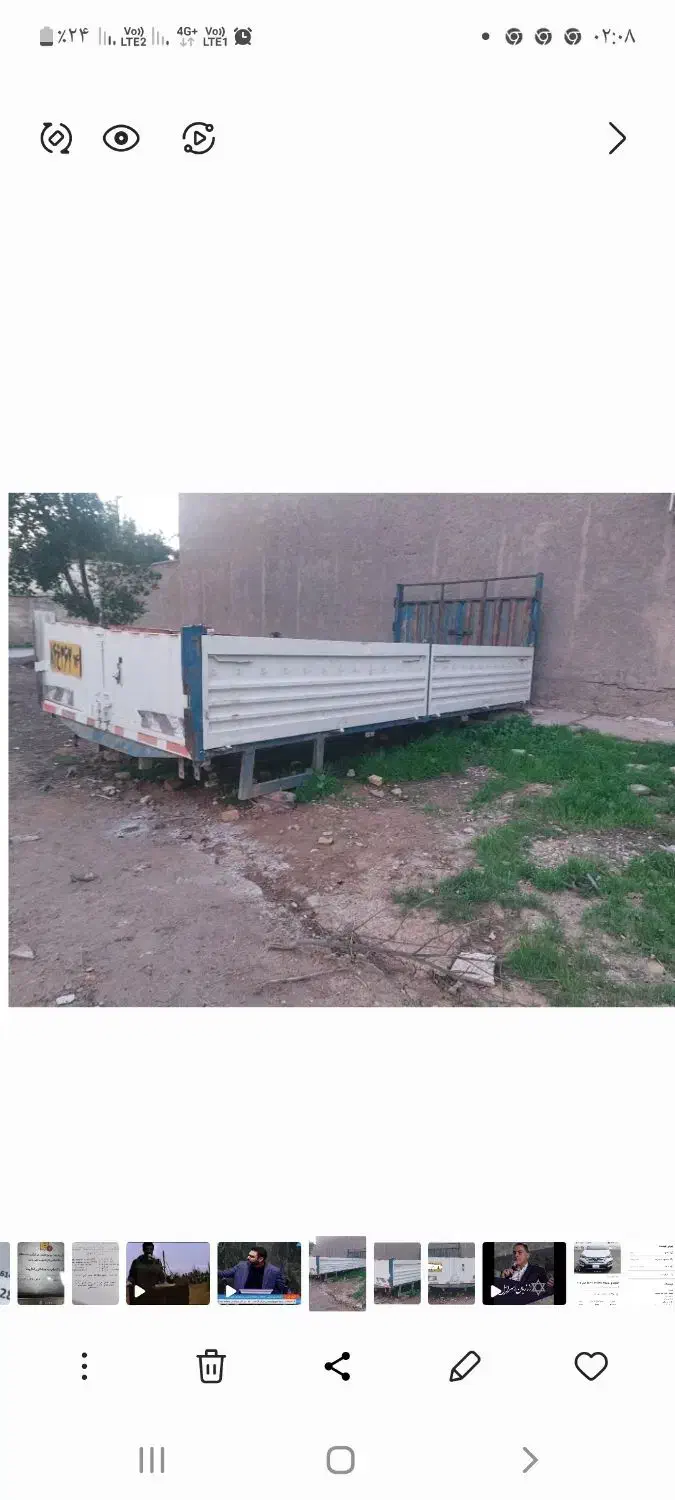 اتاق هیوندا۶ تن بغل بازشو.مسقف چادری.رادیات ایسوزو|قطعات یدکی و لوازم جانبی|اهواز, کمپلو شمالی|دیوار