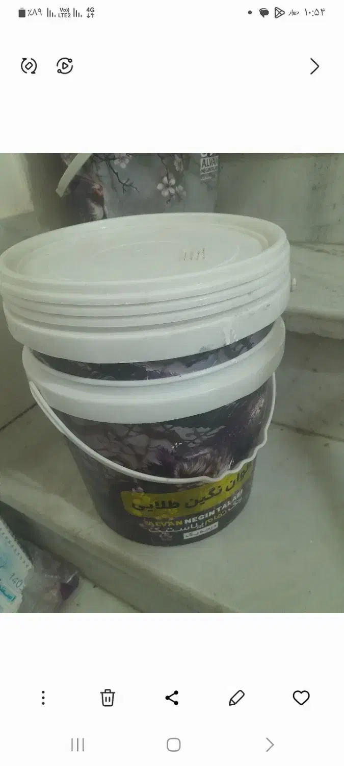 سطل|ظروف نگهدارنده، پلاستیکی، یکبارمصرف|شیراز, پودنک|دیوار