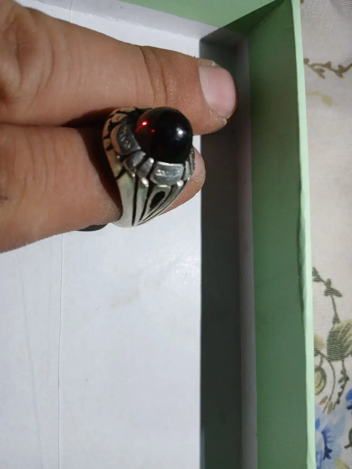 انگشتر نقره اصل|جواهرات|تبریز, |دیوار