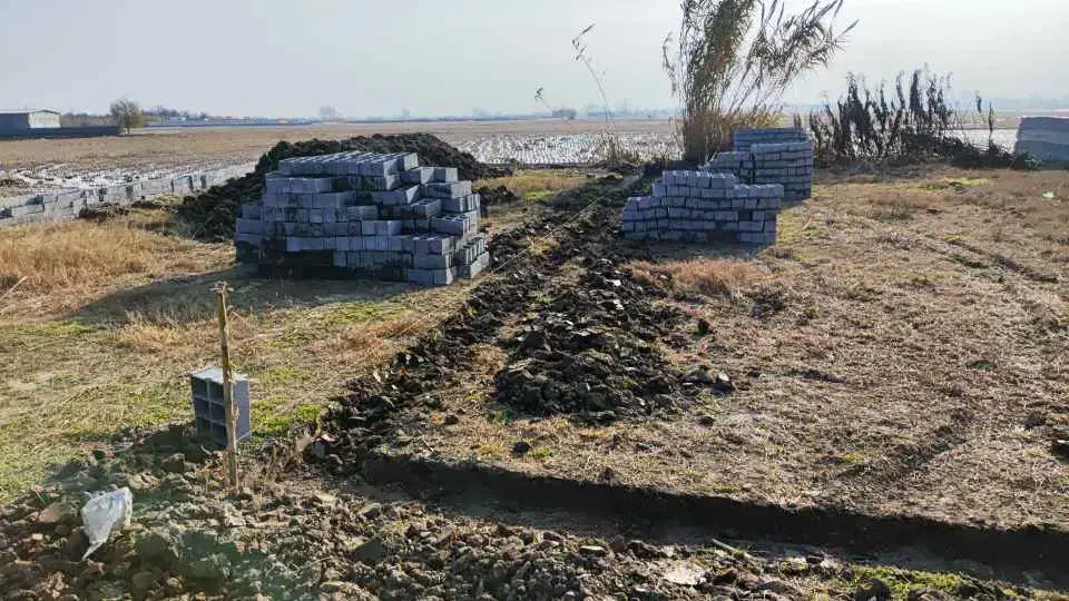 دیوارچینی ملک با بلوک سیمانی|خدمات پیشه و مهارت|آمل, |دیوار