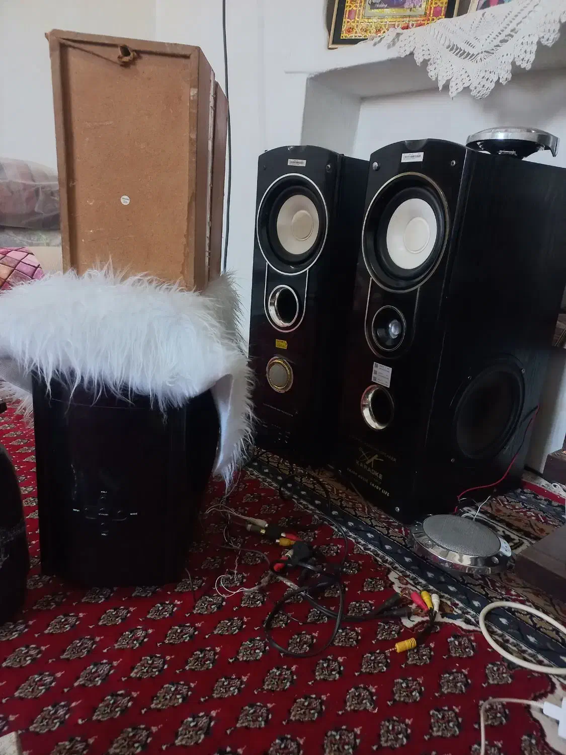 سیستم صوتی خانگی باصدای عالی|سیستم صوتی خانگی|کنگاور, |دیوار