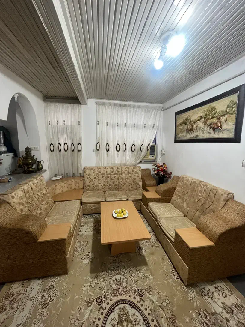 مبل ۷نفره کرمی|مبلمان خانگی و میز عسلی|رضوانشهر, |دیوار