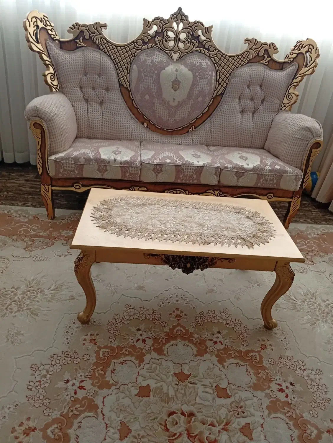 مبل سلطنتی|مبلمان خانگی و میز عسلی|بیرجند, |دیوار