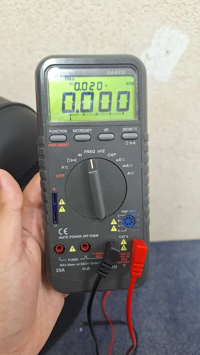 مولتی متر sa-8515|ابزارآلات|تهران, فلسطین (میدان انقلاب)|دیوار