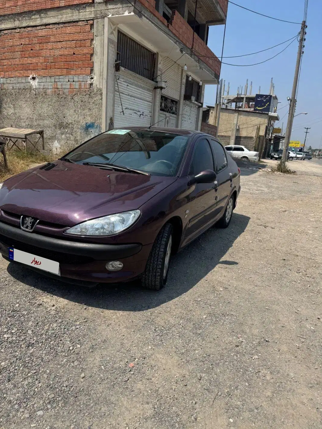 206sd  v8 مدل ۹۵|خودرو سواری و وانت|بهشهر, |دیوار