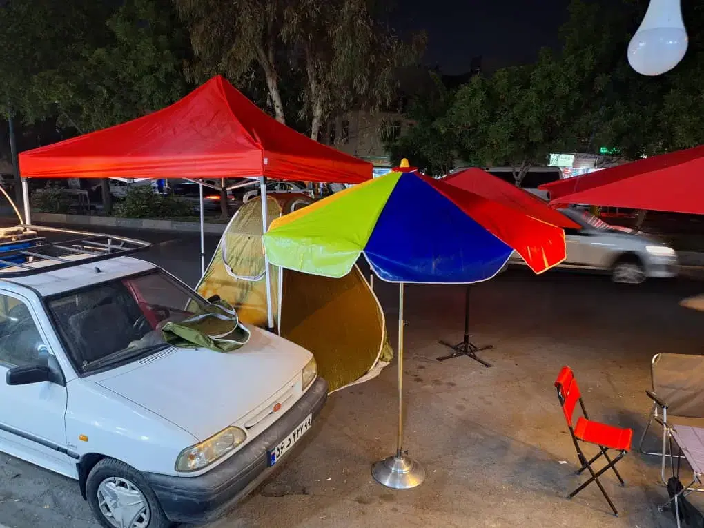چترقطر 4 پایه کنار چادر کد268برزنت سایبان مسافرتی|کوهنوردی و کمپینگ|تهران, افسریه شمالی|دیوار