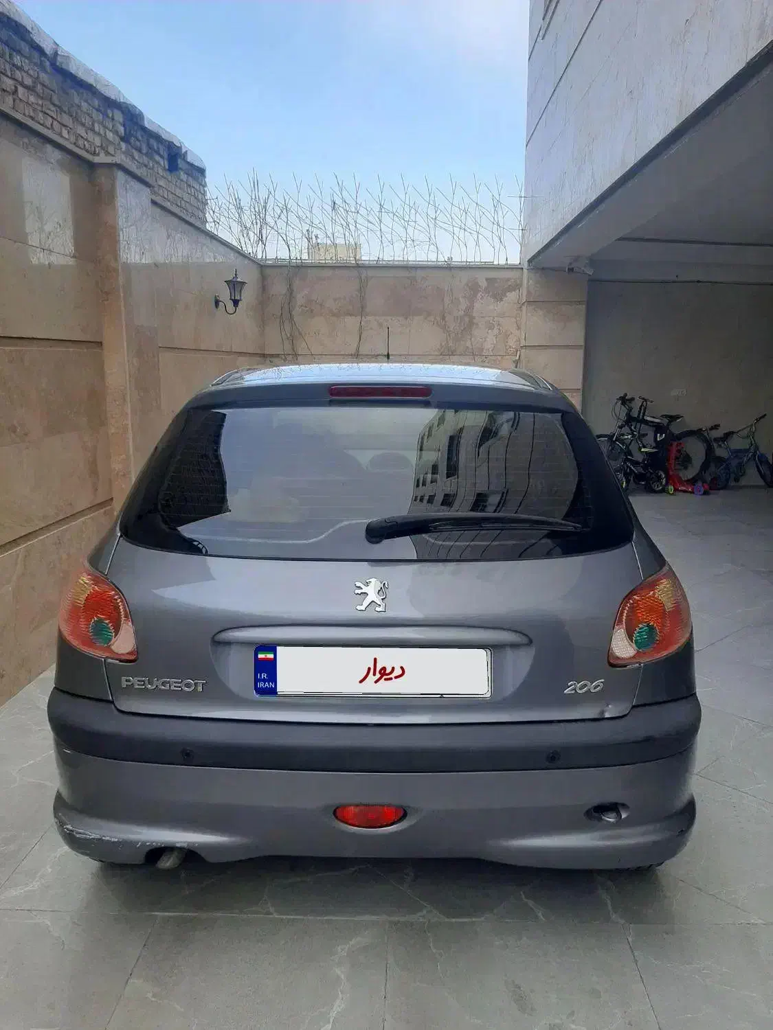 ۲۰۶ تیپ ۵ مدل ۹۳|خودرو سواری و وانت|خمین, |دیوار