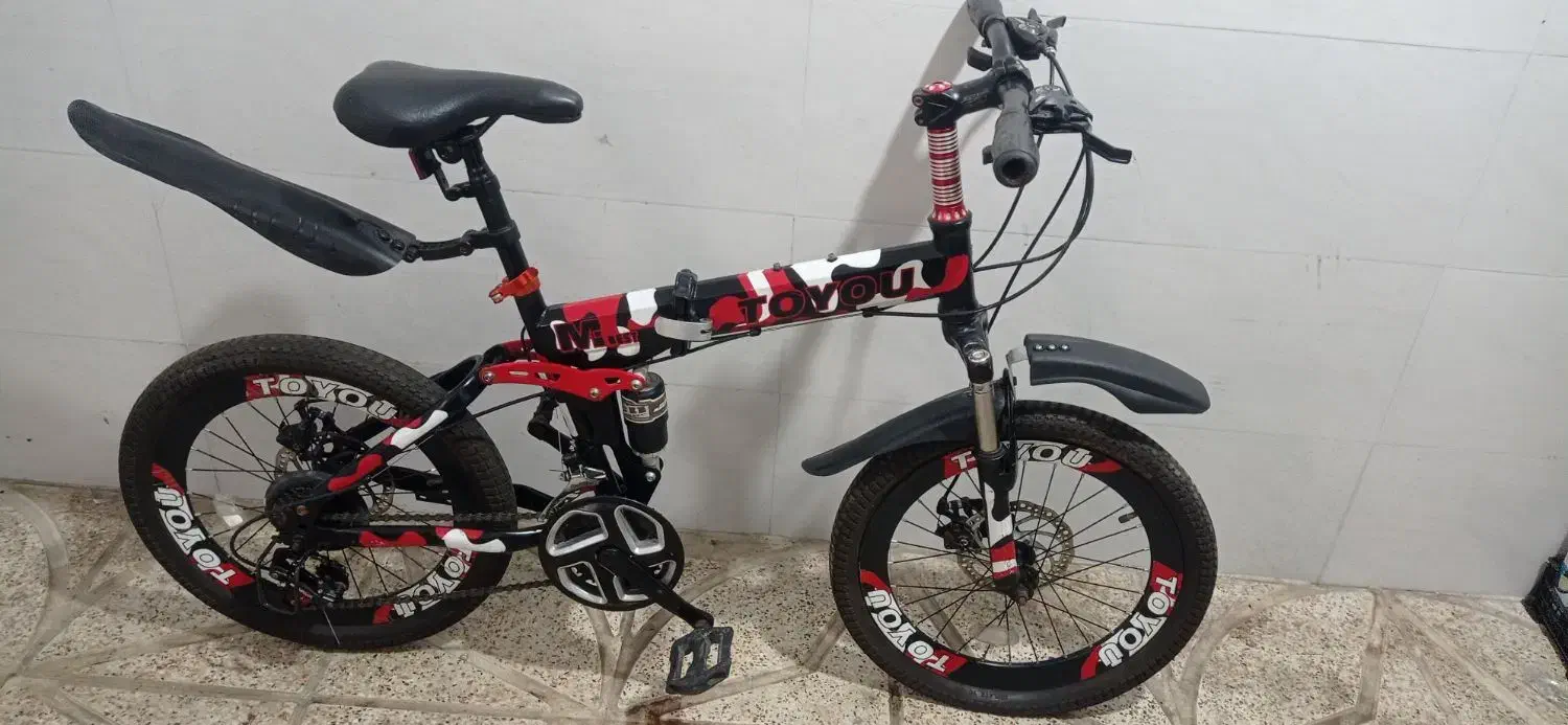 دوچرخه دنده ای ۲۰ تاشو عروسک|دوچرخه، اسکیت، اسکوتر|رشت, سلیمانداراب|دیوار