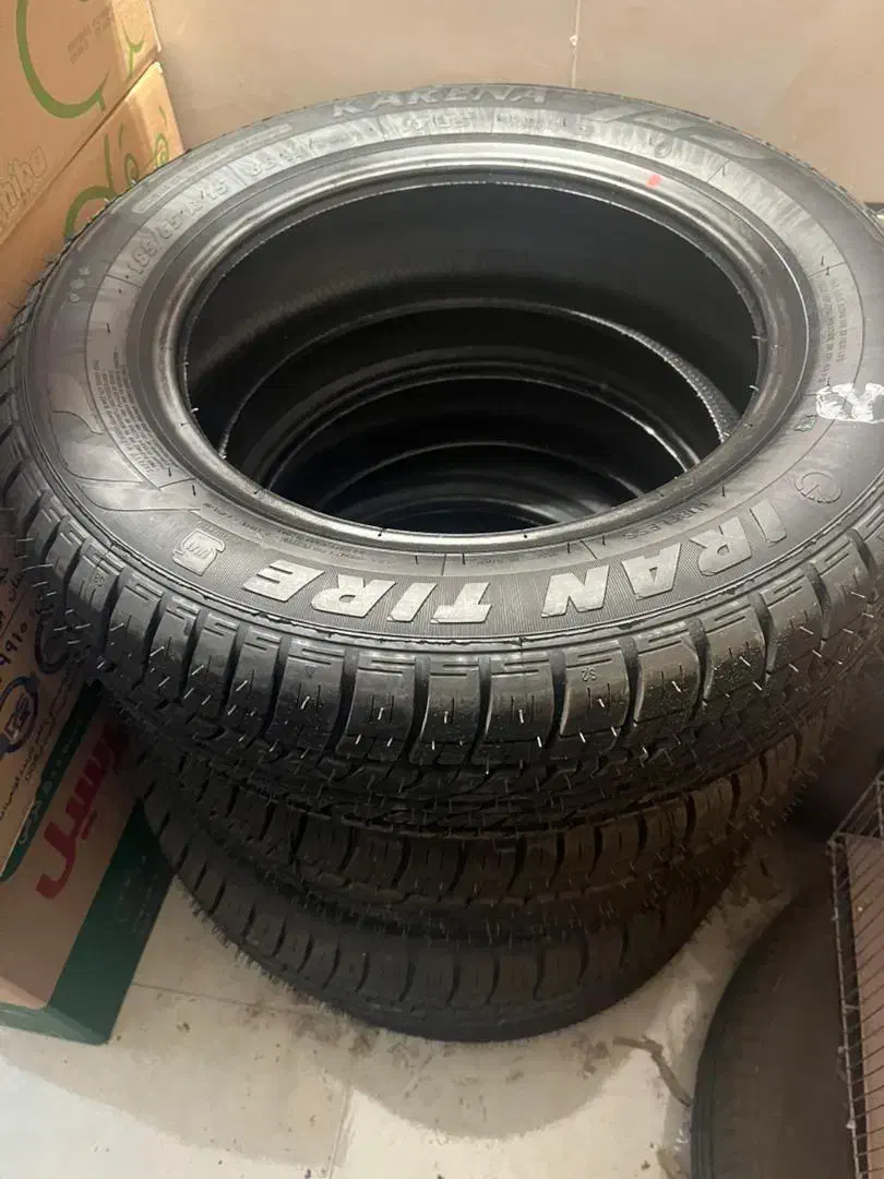 چهار حلقه لاستیک ایران تایر|قطعات یدکی و لوازم جانبی|محمدشهر, محمدشهر|دیوار