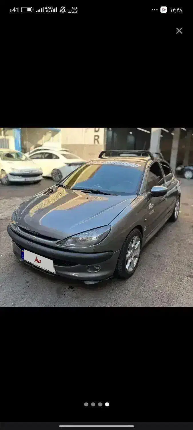 پژو ۲۰۶ مدل ۹۶ فول لوازم بدون خرج|خودرو سواری و وانت|کرج, فاز ۴ مهرشهر|دیوار