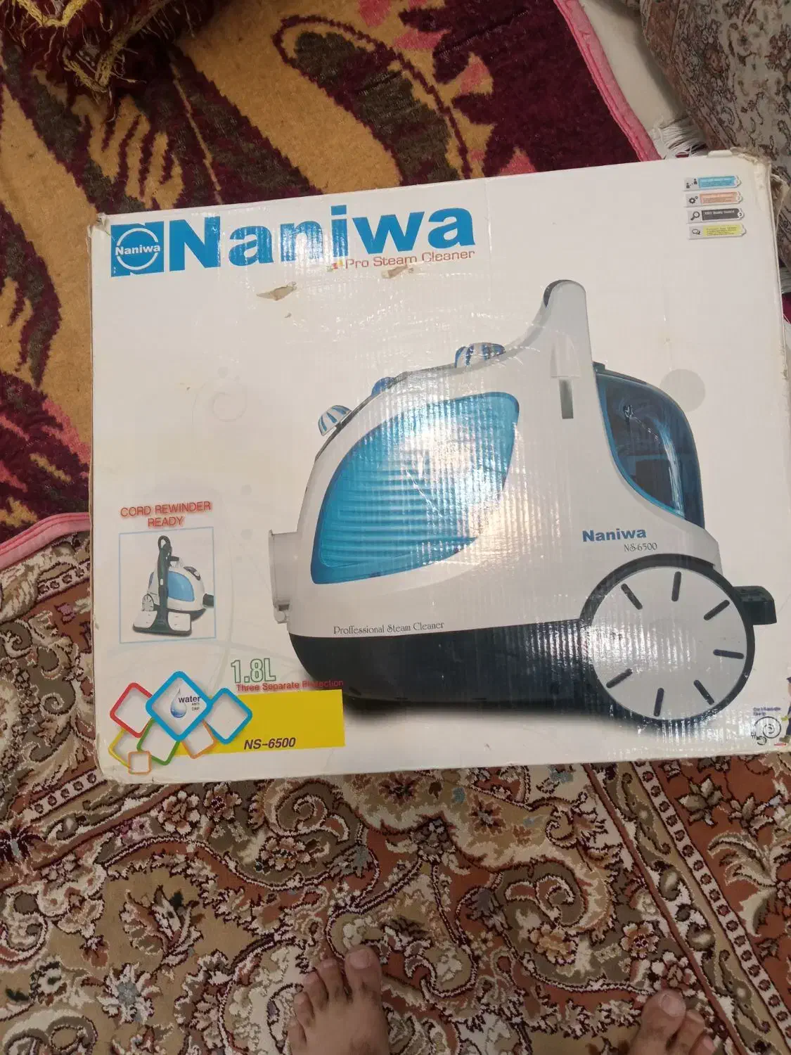 بخارشوی نانیوا|جاروبرقی، جارو شارژی، بخارشو|قروه, |دیوار