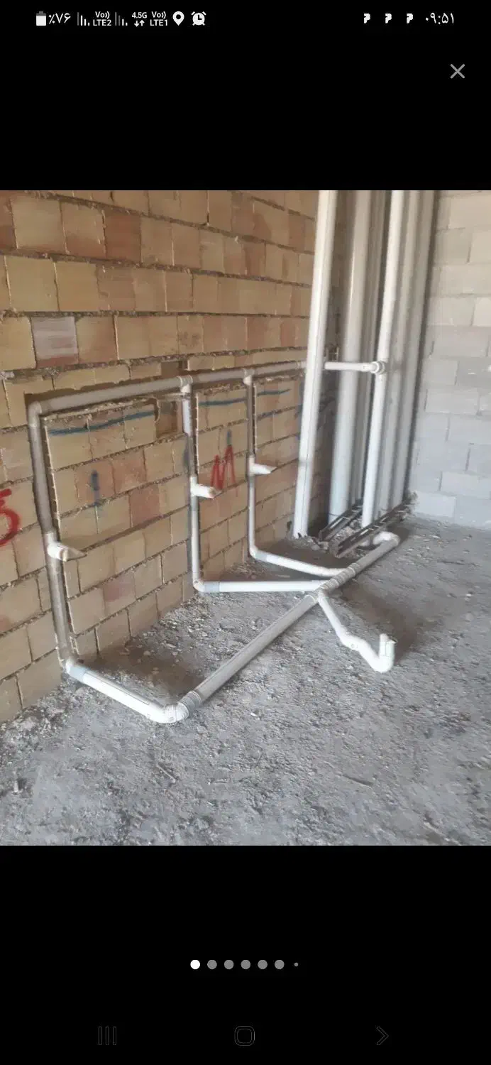 لوله کشی کلی وجزئی باضمانت کار و با قیمت منصفانه|خدمات پیشه و مهارت|تبریز, |دیوار