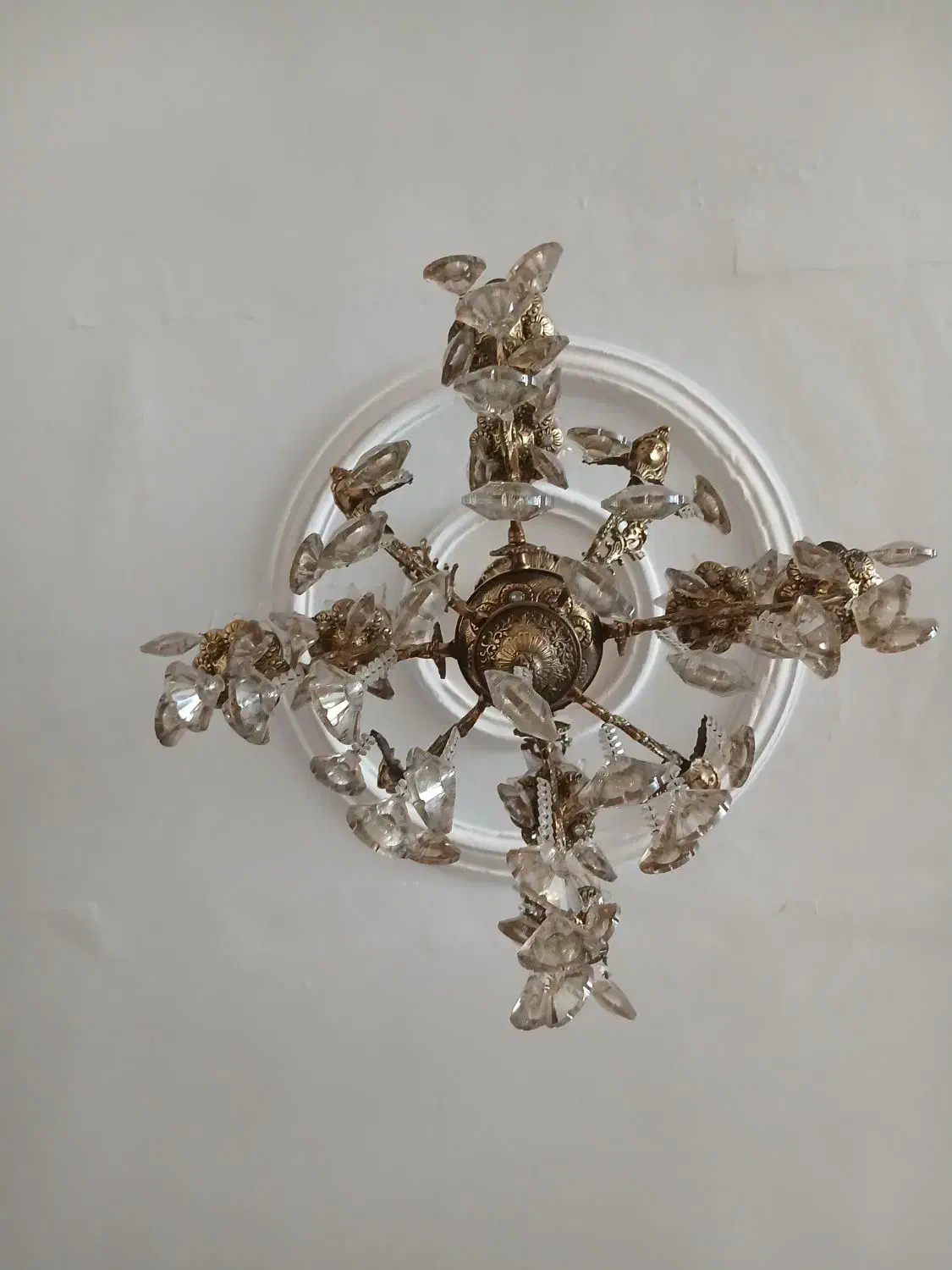 لوستر ۸شاخه با۸لامپ|لوستر و چراغ آویز|اردبیل, |دیوار