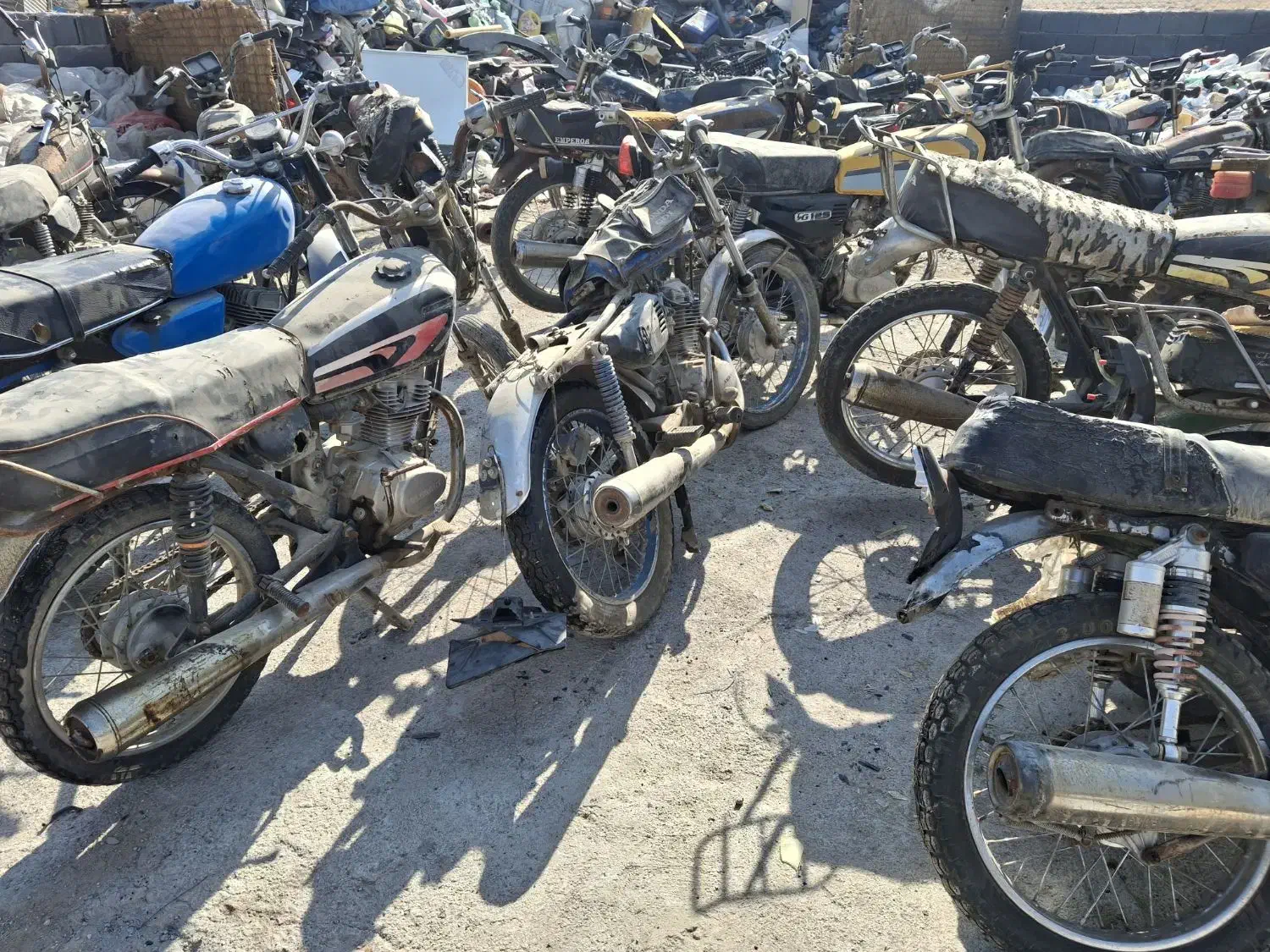 موتور مزایده ای|موتورسیکلت|مرودشت, ده بید|دیوار