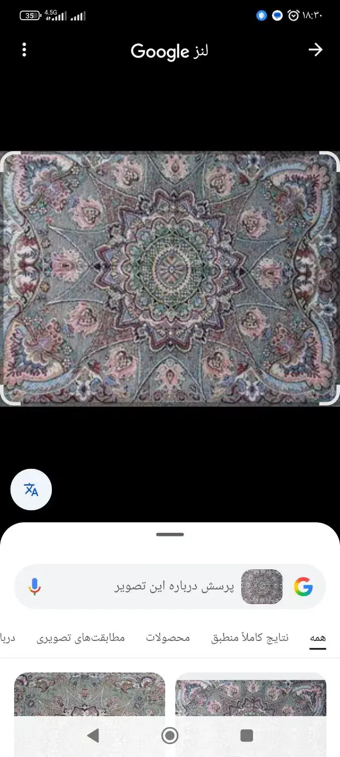 روفرشی شاه عباسی زرکدار|روفرشی|قرچک, مهدیه|دیوار