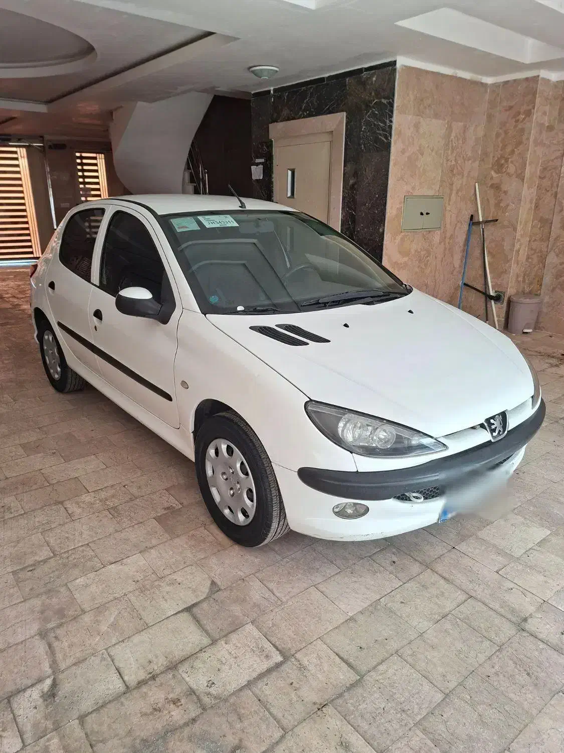 ۲۰۶تیپ ۵ مدل ۹۵ بی رنگ|خودرو سواری و وانت|قزوین, |دیوار