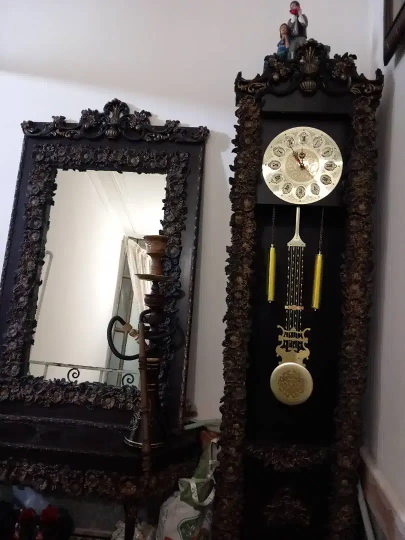 آینه وکنسول وبوفه|بوفه، ویترین، کنسول|سنندج, |دیوار