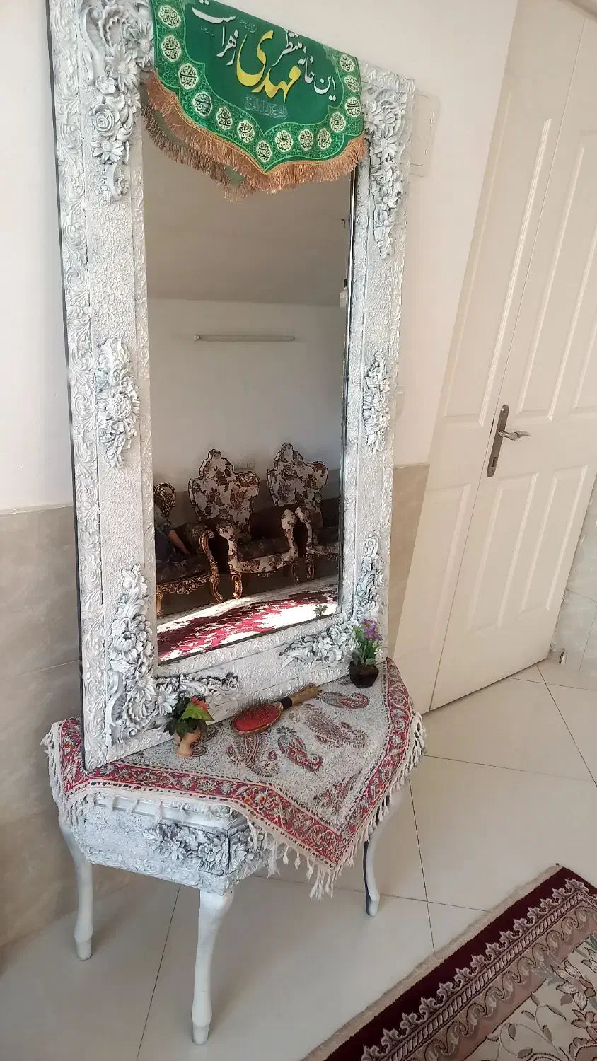 اینه شمعدان|آینه|اراک, |دیوار