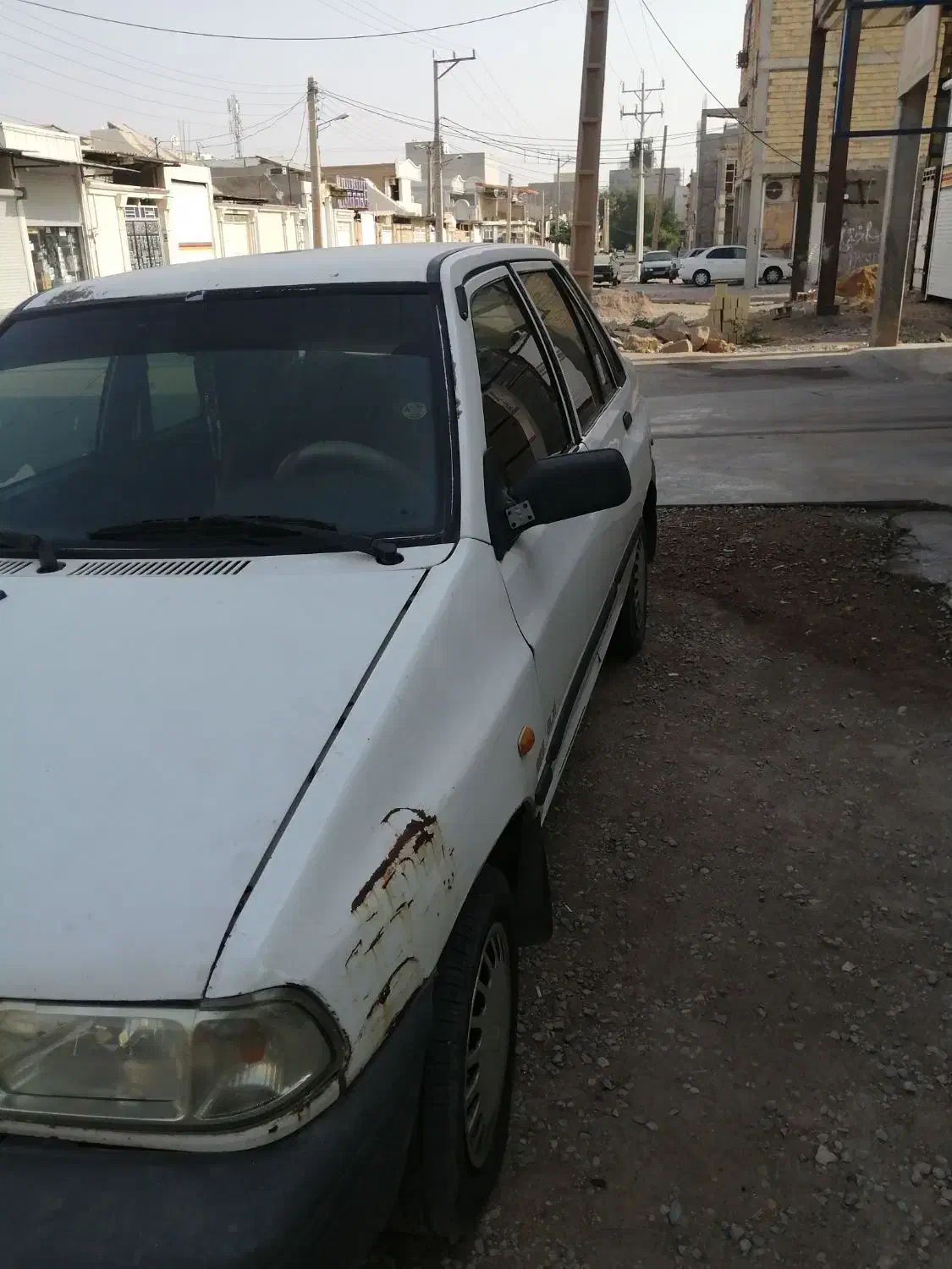 پراید مدل 82سفید|خودرو سواری و وانت|شوشتر, |دیوار