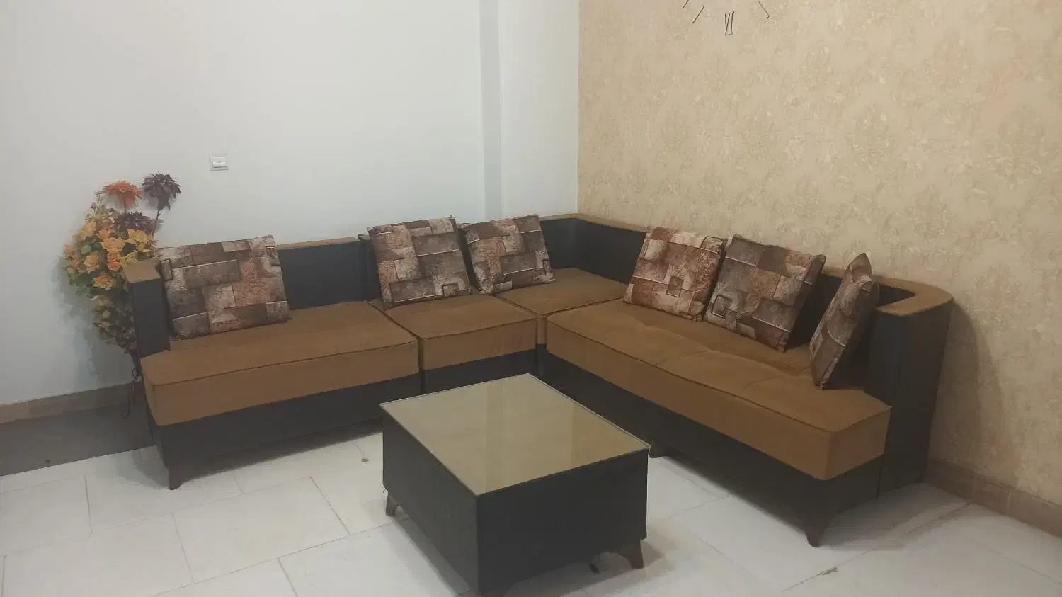 مبل راحتی ال|مبلمان خانگی و میز عسلی|اندیشه, شهرک المهدی|دیوار