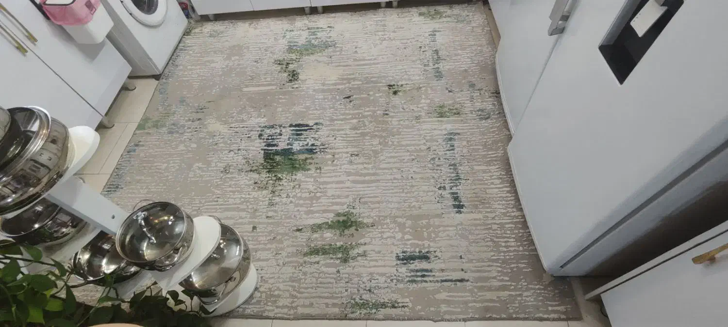 فرش مربع طرح جدید نو نو تمیز|فرش|قم, مسکن مهر|دیوار