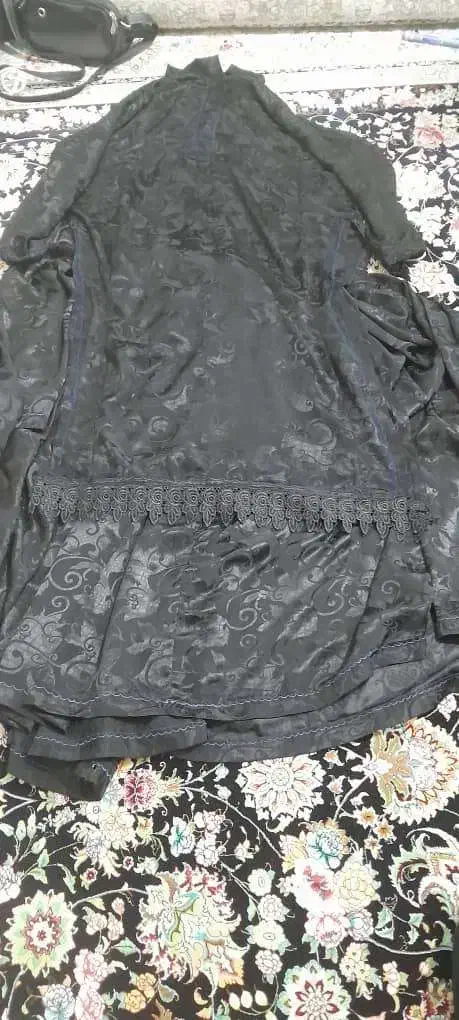 لباس محلی بختیاری مشکی|لباس|مسجد سلیمان, |دیوار