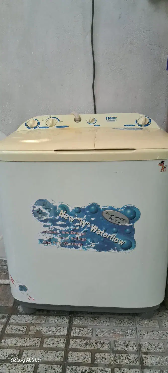 لباسشویی ۵ کیلویی سالم بدون ایراد|ماشین لباسشویی و خشک‌کن لباس|اسدآباد, |دیوار