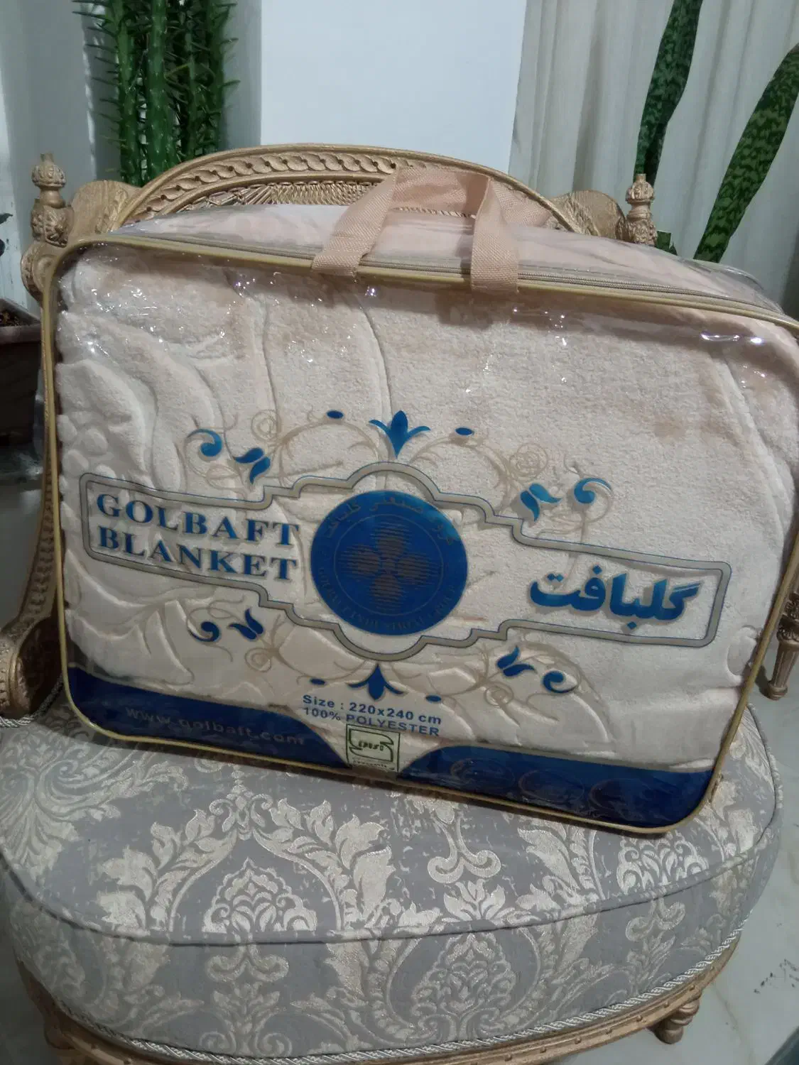 پتو گلبافت دونفره|رختخواب، بالش، پتو|شوط, |دیوار