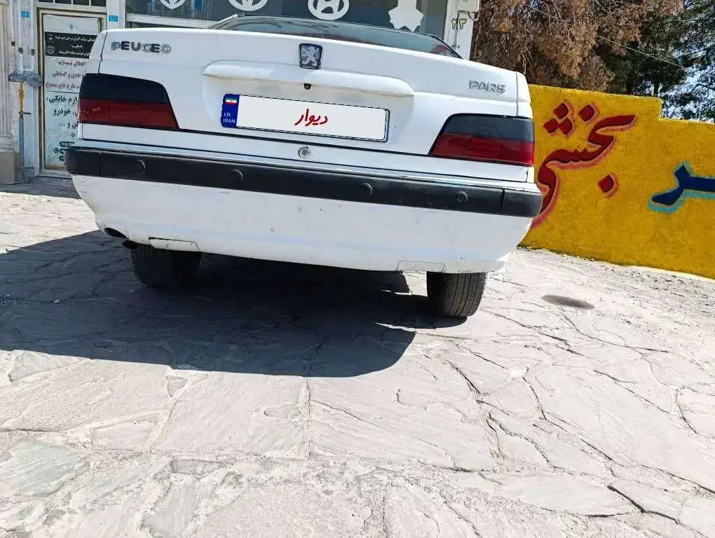 پژو پارس سفیددوگانه کارخانه مدل ۹۴|خودرو سواری و وانت|بیرجند, |دیوار
